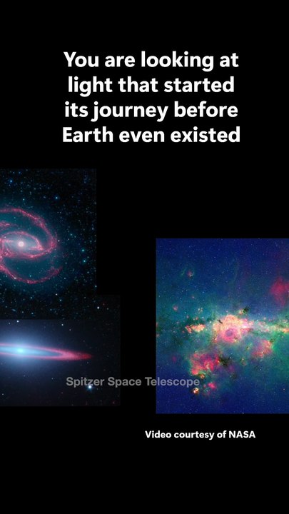 The universe before Earth existed… 🤯   Credits...