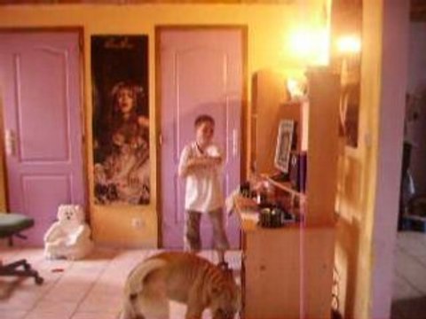 Florian 8 ans dansant la tecktonik