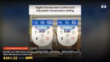 Top 5 Best Countertop Electric Milk Frothers For Home Lattes (Must Have!) - Electric Milk Frother Milk Foam Machine For ...