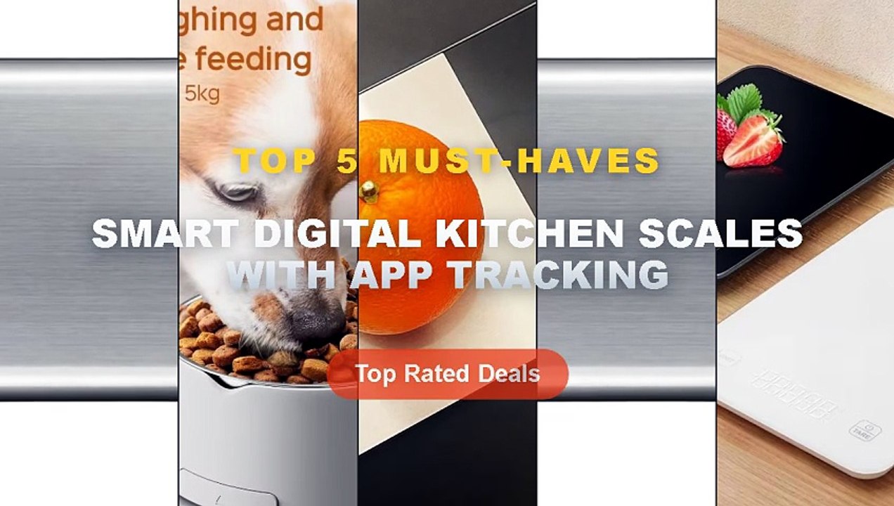 Amazing Smart Digital Kitchen Scales With App Tracking You Need To See - 10kg Electronic Weight Scale Kitchen Scale Smar...