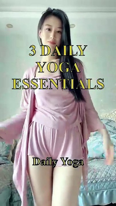 3 Yoga Poses to Practice Every Day for Beginners | Daily Stretching Routine