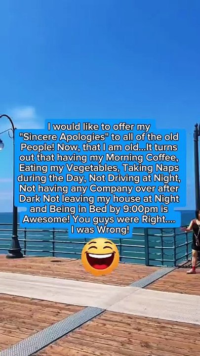 I Owe EVERY Old Person A Sincere Apology... I Finally Get It!