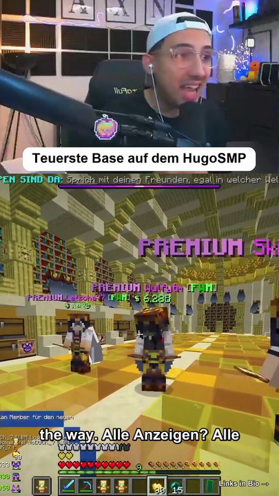Teuerste Base auf dem HugoSMP