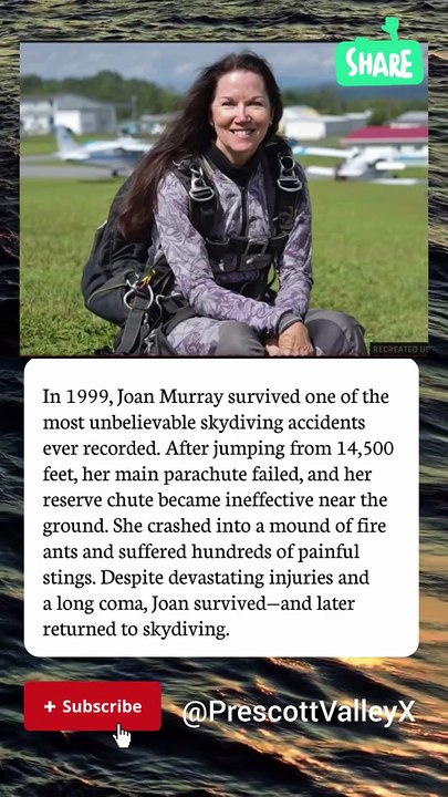 Her Parachute Failed at 14,500 Feet… Then Somet...
