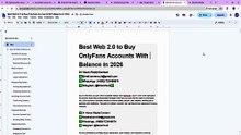 Step-Safe-Step Guide For Buy OnlyFans Account With Balance – Trusted Marketplace Source Guide