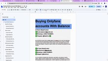 Top 689 Platforms to Buy OnlyFans Accounts With Balance From Reliable Sellers