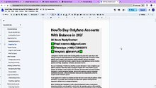 HowTo Buy, Onlyfans Accounts With Balance in 202_