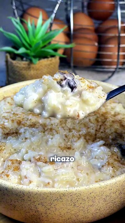 hoy te dejo este increíble arroz con leche