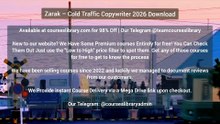 Zarak – Cold Traffic Copywriter 2026 Download