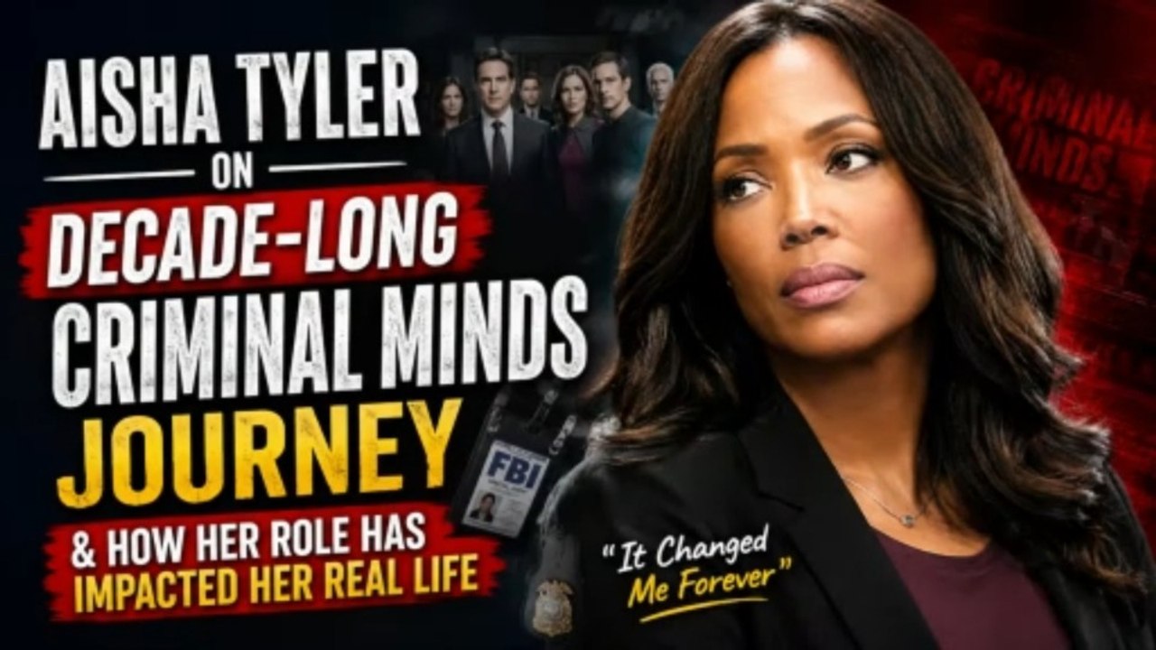 Aisha Tyler on Her 10-Year Criminal Minds Journey, Her Real-Life Impact & Connor Storrie