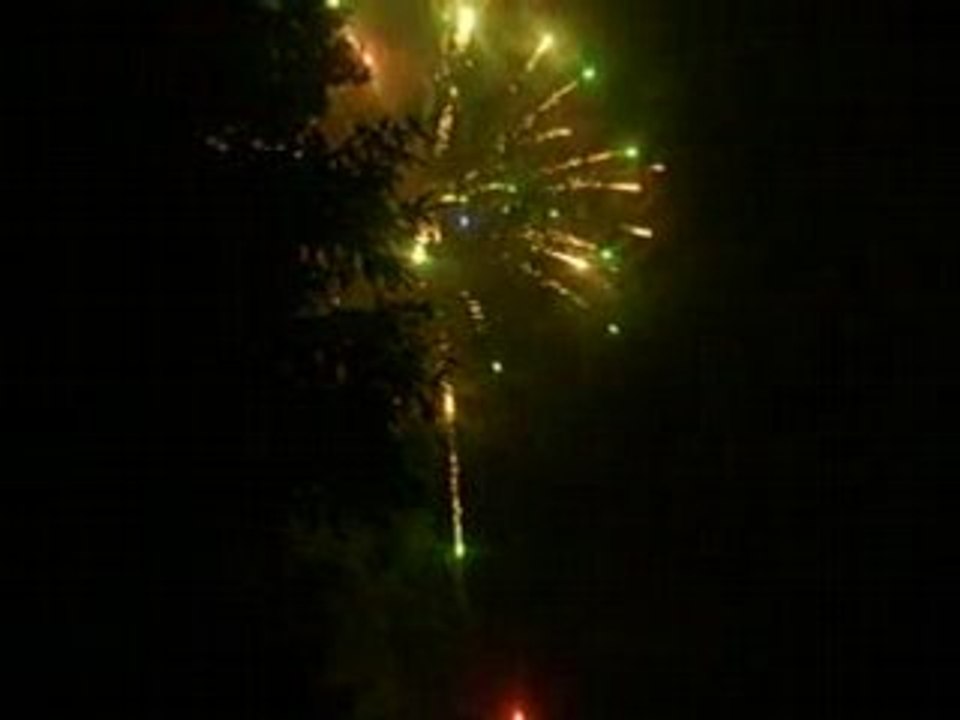 mes feux d'artifices du 14 Juillet 2008