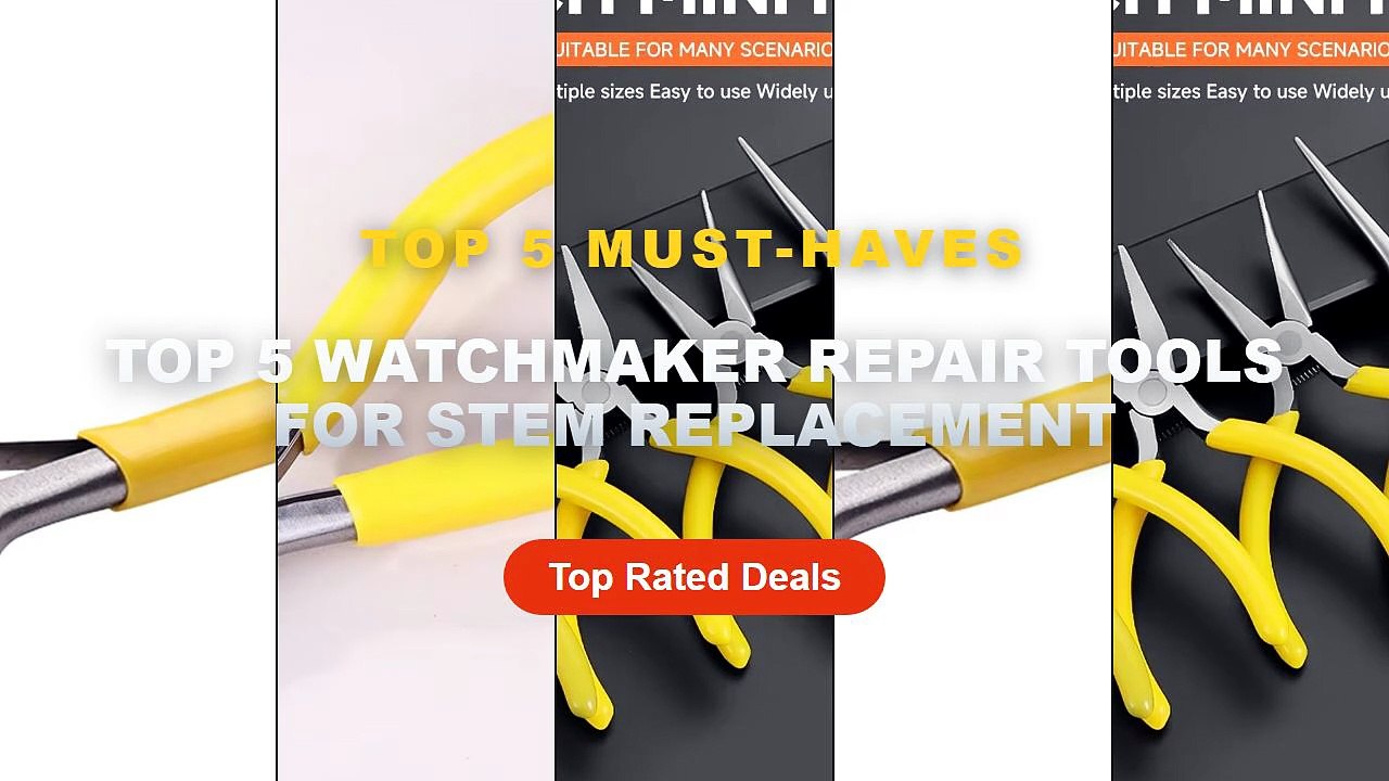 Best Top 5 Watchmaker Repair Tools For Stem Rep...