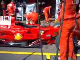 Bud au GP de Monaco 2008 : Préparation Scuderia Ferrari