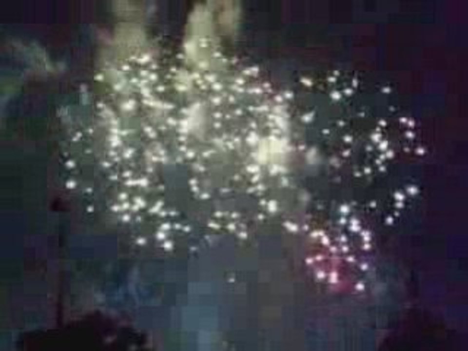 Feu d' Artifice 14 Juillet 2008 Paris Tour Eiffel  Firework