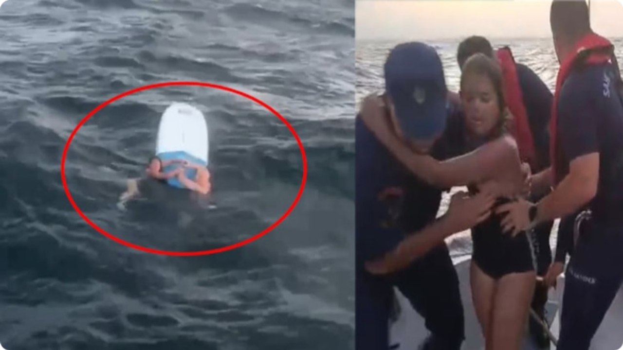 Denizde can pazarı; SUP board tahtası ile açığa...