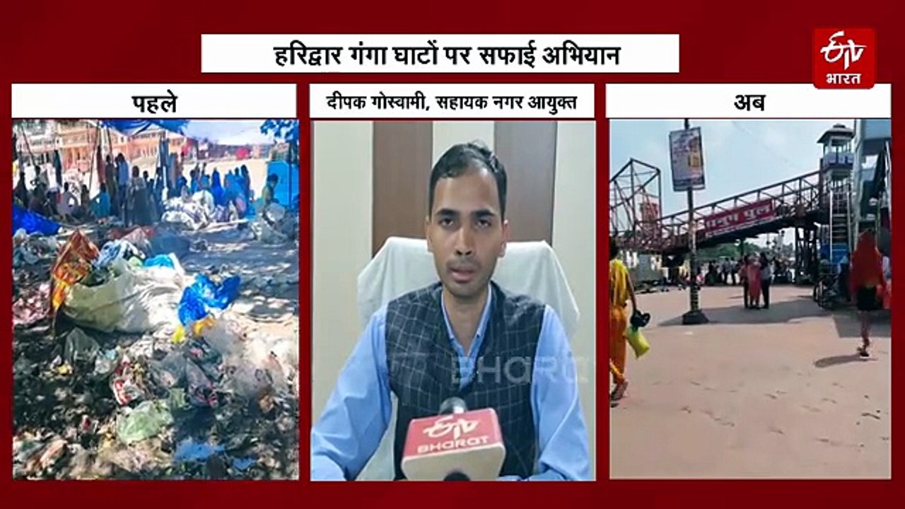 हरिद्वार कांवड़ मेले के बाद स्वच्छता अभियान, 10...