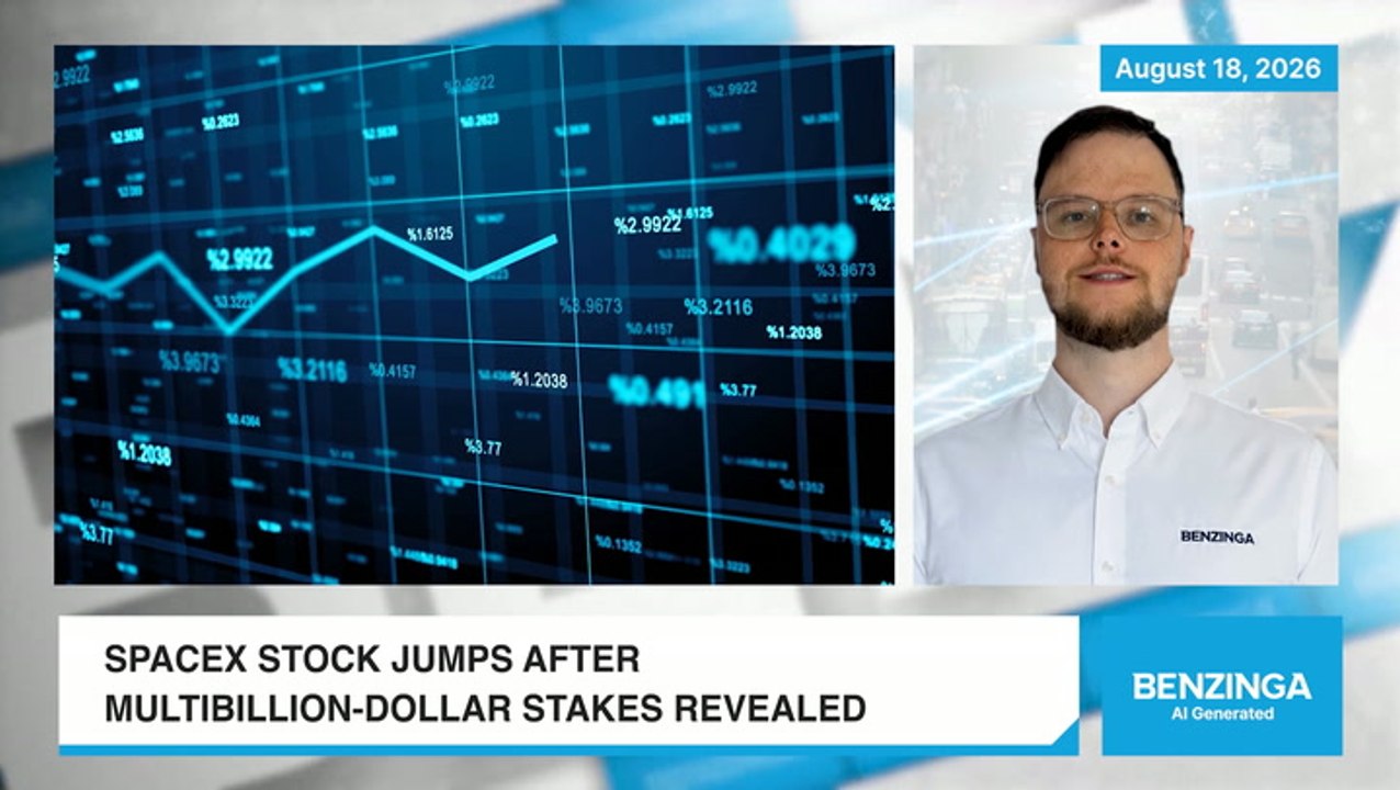 SpaceX Stock Jumps
