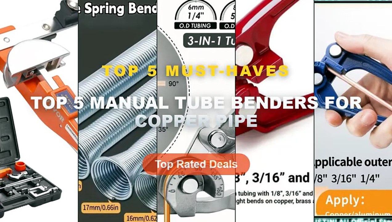 Don't Buy Top 5 Manual Tube Benders For Copper...