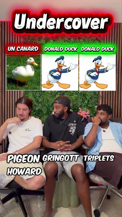 Undercover donald canard