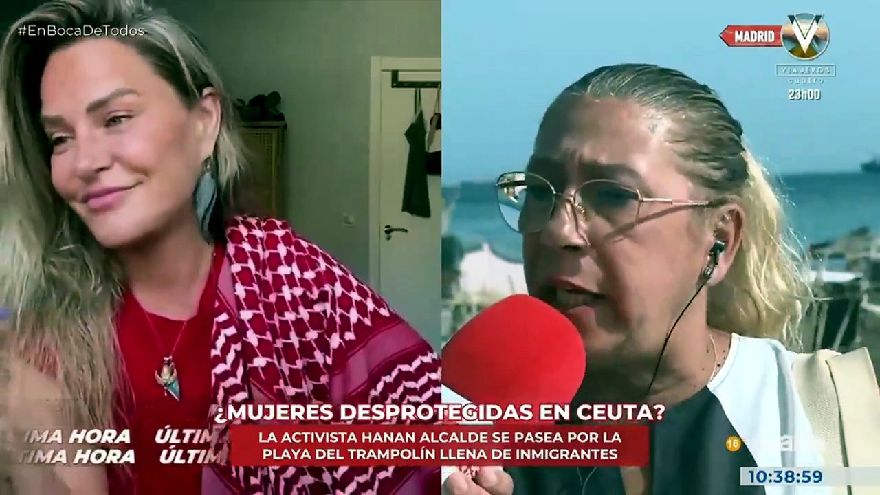 Una vecina de Ceuta tritura a 'Barbie Gaza' y a...