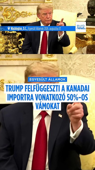 Trump az utolsó pillanatban köt alkut Kanadával...