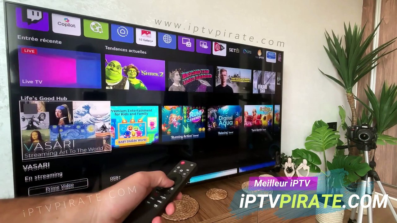 Configuration iPTV SMARTERS sur LG 4k ? comment ?