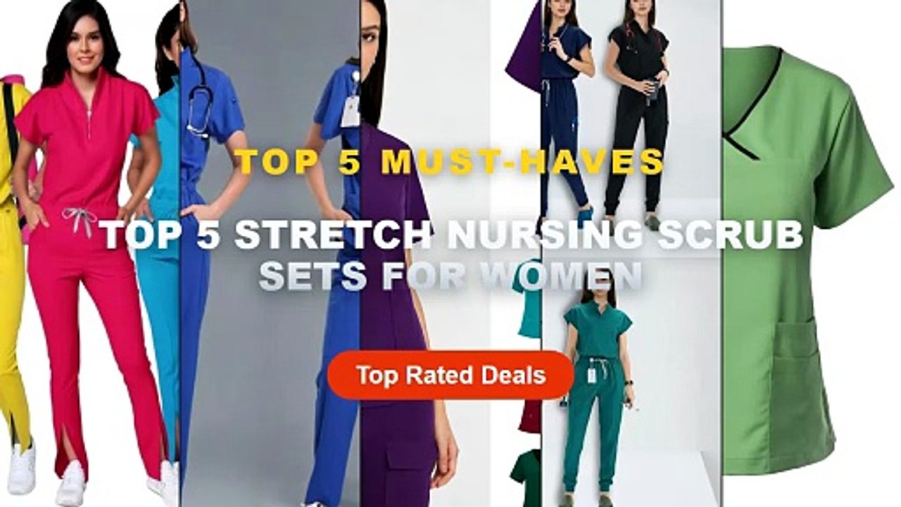 Don't Buy Top 5 Stretch Nursing Scrub Sets For...