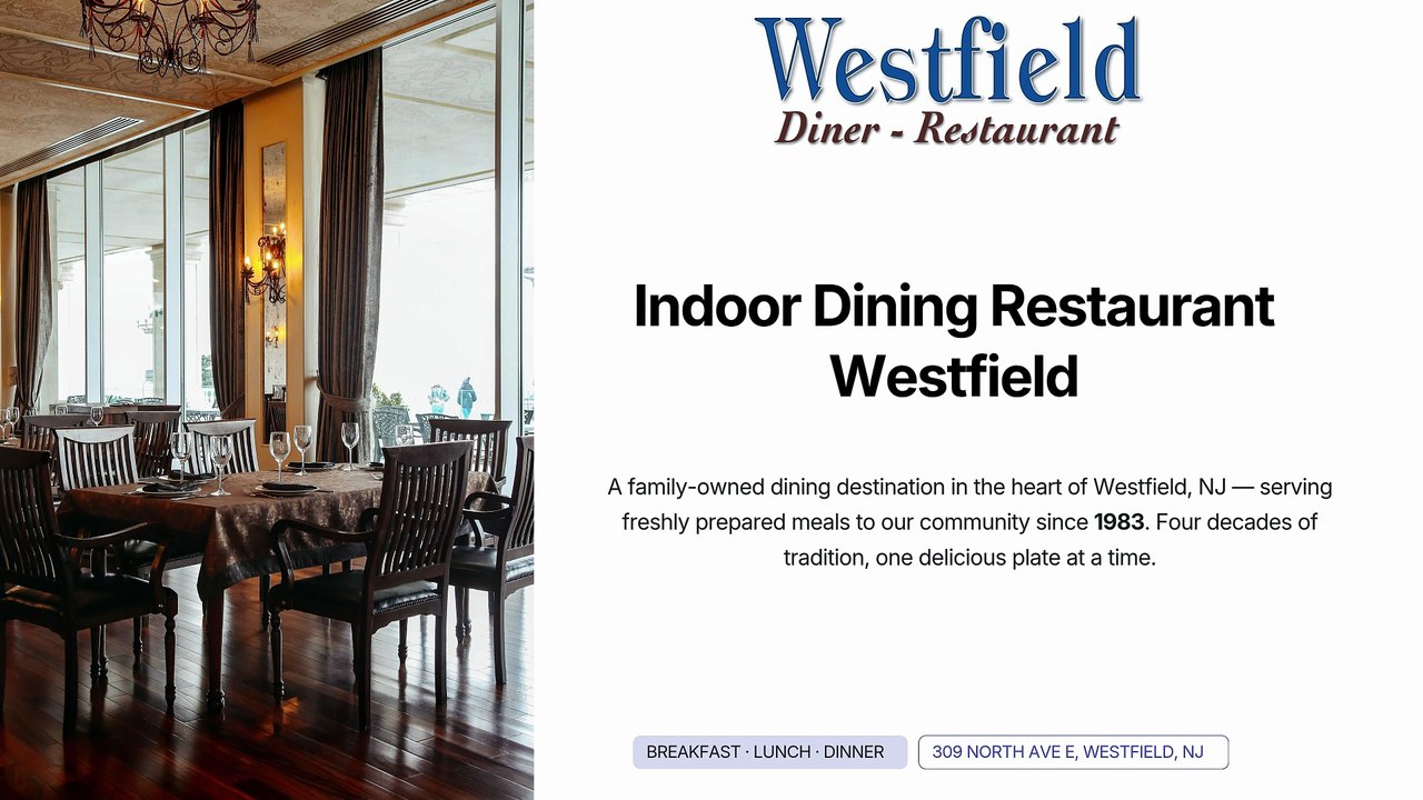 Indoor Dining Restaurant Westfield  Video