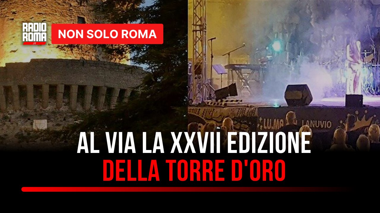 Lanuvio, al via la XXVII edizione della Torre d’Oro musica e solidarietà in piazza