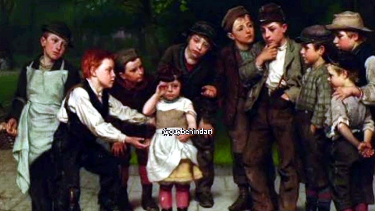 The lost child by John George Brown - Painting Explain