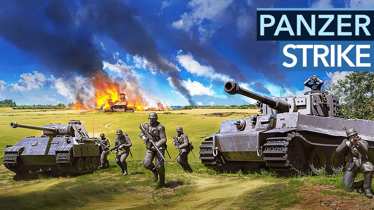 Panzer strike - vorschau-video: sieht aus wie krieg auf der modellbau-platte!