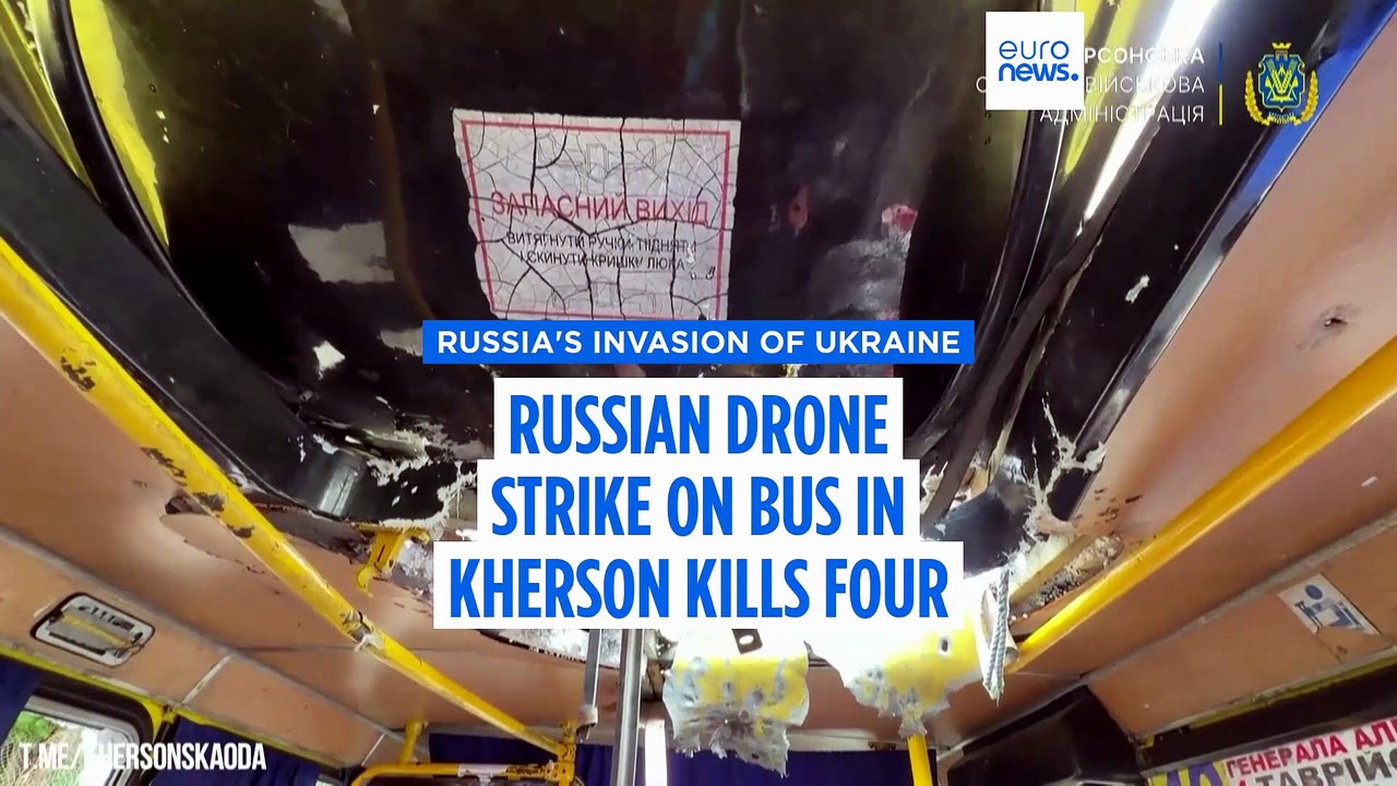 Russian 'safari' drone attack on civilian minib...