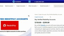 How do I buy a verified Redotpay account for business use?