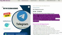 Buy Telegram Accounts From All Over The Country