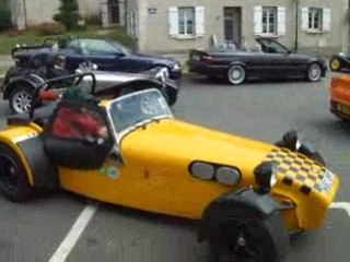 Départ des roadsters