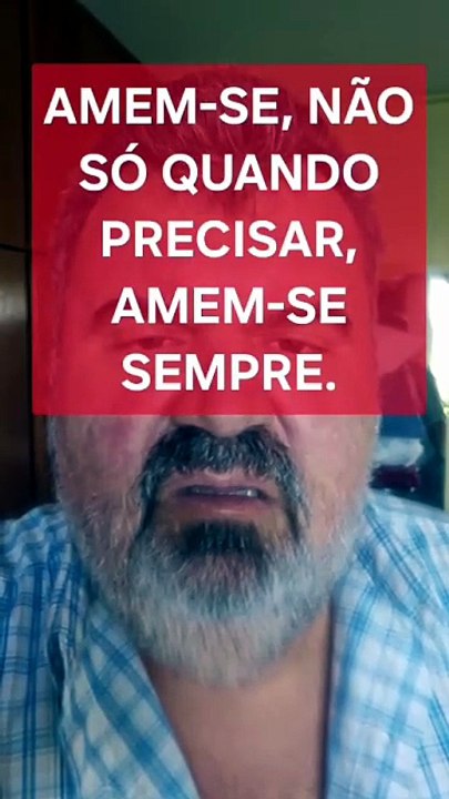 Amem-se, não por interesse, por Jesus. Porque não Jesus? 19/08/2026