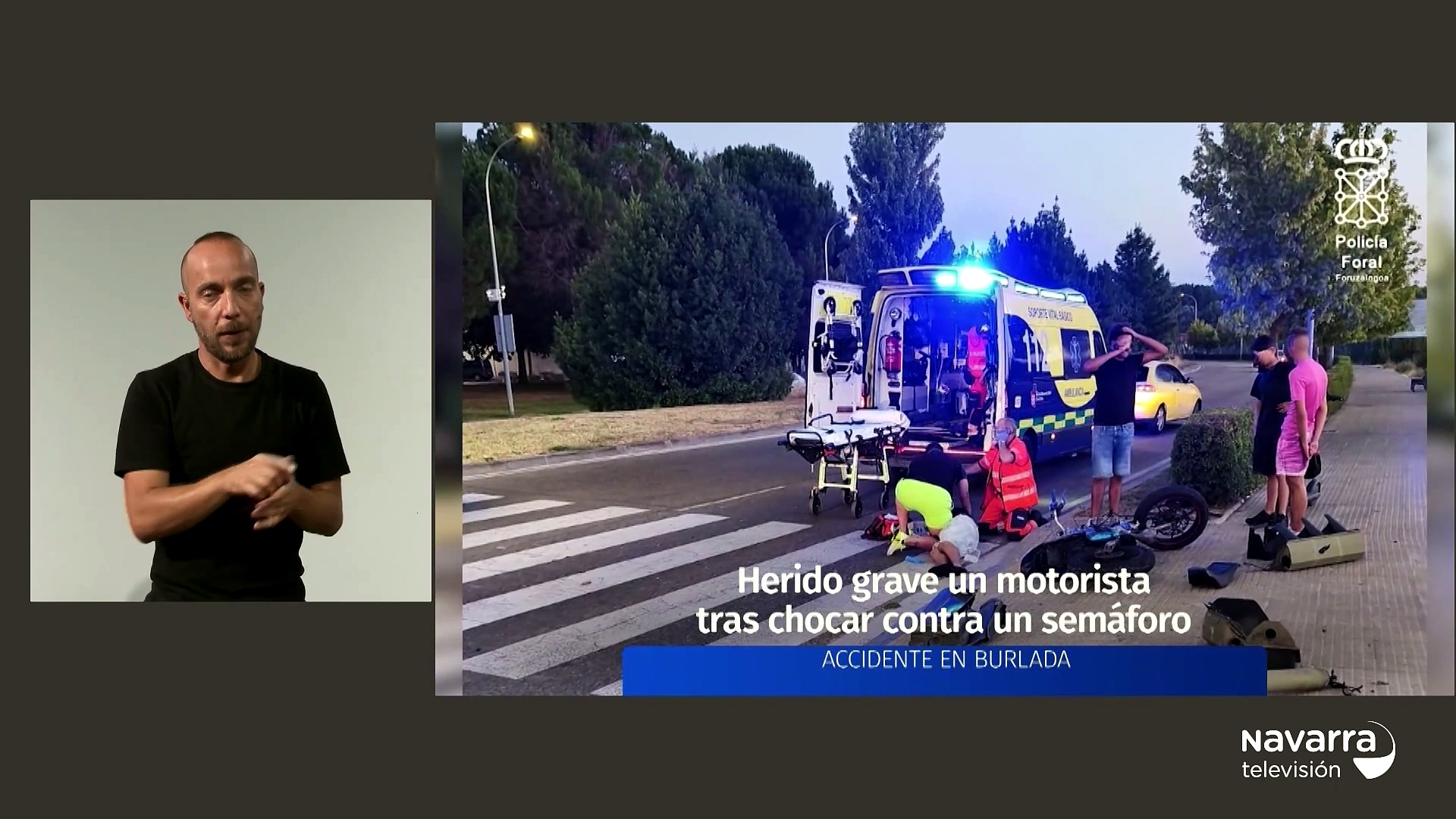 Noticias de Navarra 14:30h 19/08/2026 Lengua de Signos