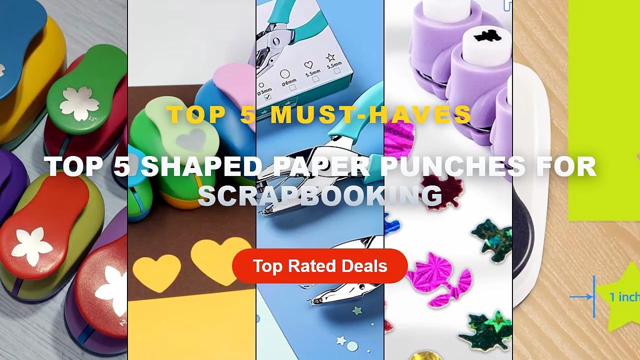Top 5 Shaped Paper Punches For Scrapbooking: To...