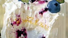 Satisfying Blueberry Rice Cake Pull ✨
