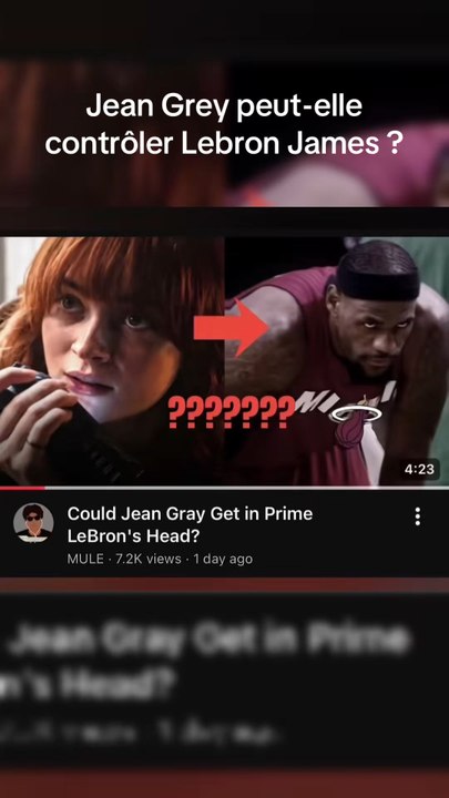Jean Grey Peut elle controler le GOAT Lebron James ?