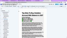 Where to Buy, OnlyFans Account With Balance in 2027: Buyer Safety Tips