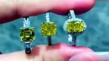 Which is Your Dream Ring: Yellow Diamond or Classic White? 💍