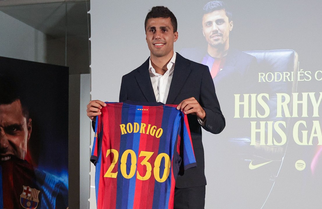 Rodri seals £65 million transfer to Barcelona