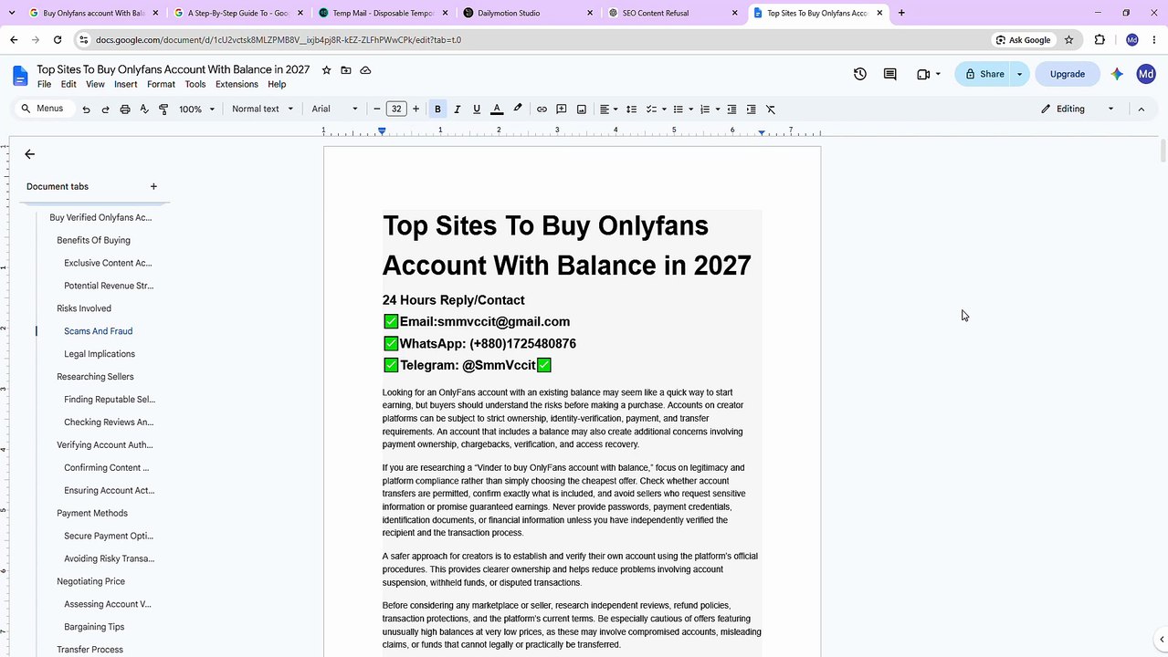 Where to Buy, OnlyFans Account With Balance in 2027: Risk Assessment