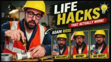 Hacks with Adam Ep 4 | Easy Daily Life Hacks | @Amin110