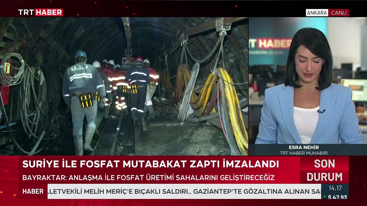 Türkiye ile Suriye arasında "Fosfat Alanında Mutabakat Zaptı" imzalandı