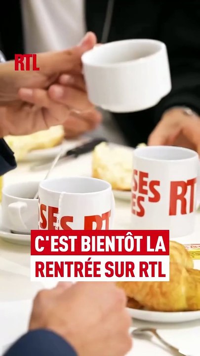 Bande-annonce pour la rentrée 2026 de RTL avec...