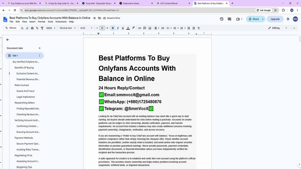 Quick Security Review for Buying, OnlyFans Account With Balance