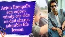 Arjun Rampal’s cute car ride reel with son Ariv wins hearts, writes 'always be in touch with the child in you'