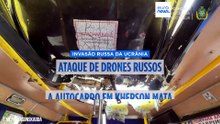 Ataque russo visa miniautocarro civil e mata pelo menos quatro pessoas na Ucrânia